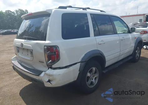 2006 Honda Pilot Ex-L из США, поврежденный, VIN 2HKYF18526H561657